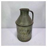Vintage H.A. McCoy Detroit Metal Dairy Milk Can