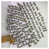 Large Lot of Vintage Metal Erector Set Bridge and Girder Parts