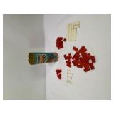 Lot of Vintage American Plastic Bricks and Block City Building Sets