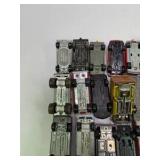 Lot of 27 Die-Cast Toy Cars, Trucks, Vans, and Emergency Vehicles