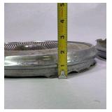 Pair of Vintage Cadillac Wheel Covers Hubcaps Turbine Style