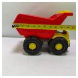 Lot of 2 Tonka and Fisher-Price Little People Toy Trucks