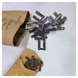 Large Lot of Vintage Metal Erector Set Bridge and Girder Parts
