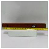 Lot of Vintage Wood Spirit Levels Carpenter Tool Pieces