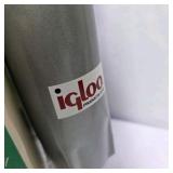 Vintage Igloo Galvanized Metal Drinking Water Cooler With Milapaco Portion Cups