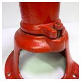 Vintage Red Cast Iron Hand Water Pump No. 364