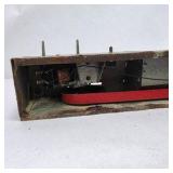 Vintage Model Train Metal Unloading Track Ramp Accessory with Box