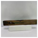 Lot of 5 Vintage Wood Spirit Levels Carpenter Tool Pieces