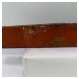 Lot of Vintage Wood Spirit Levels Carpenter Tool Pieces