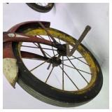 Vintage Child’s Tricycle With Spoked Wheels and Banana Seat