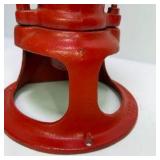 Vintage Red Cast Iron Hand Water Pump No. 364