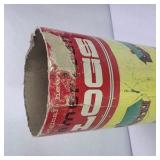 Vintage American Logs Toy Building Set with Tube Container