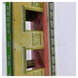Vintage Tin Litho Freight Terminal Train Station Building