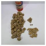 Lot of Vintage Tinkertoy Building Sets with Tubes and Instructions