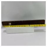Lot of 5 Vintage Wood Spirit Levels Carpenter Tool Pieces