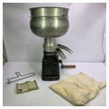 Vintage DeLaval Hand Crank Cream Separator Dairy Machine With Accessories