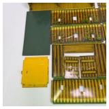 Vintage Tin Litho Pony Express Trading Post Western Building Playset