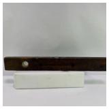 Lot of 5 Vintage Wood Spirit Levels Carpenter Tool Pieces