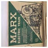 Vintage Marx Electric Train Set in Original Box Lot