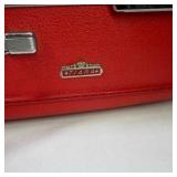 New Old Stock American Tourister Tiara Red Hard Shell Luggage Set With Original Boxes