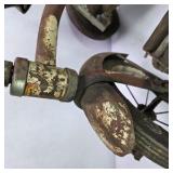 Vintage Child’s Tricycle With Spoked Wheels and Spring Seat