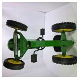Vintage John Deere 20 Narrow Front Pedal Tractor Green Yellow Metal Ride-On