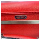 New Old Stock American Tourister Tiara Red Hard Shell Luggage Set With Original Boxes