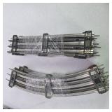 Vintage Marx Electric Train Set Lot with Track, Cars, Locomotive, and Transformer