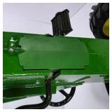 Vintage John Deere 20 Narrow Front Pedal Tractor Green Yellow Metal Ride-On
