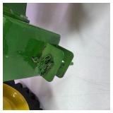 Vintage John Deere 20 Narrow Front Pedal Tractor Green Yellow Metal Ride-On