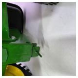 Vintage John Deere 20 Narrow Front Pedal Tractor Green Yellow Metal Ride-On