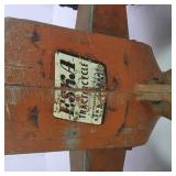 Vintage Farmall 400 Kids Pedal Tractor Red Metal Ride-On Eska Style