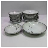 Noritake Stella China Dinnerware Set Lot