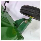 Vintage John Deere 20 Narrow Front Pedal Tractor Green Yellow Metal Ride-On