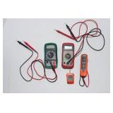 Digital Multimeters & Voltage Tester
