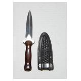 Western USA W77 Wood Boot Knife