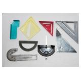 Assorted Measuring Tools – Speed Squares & More