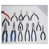 Assorted Pliers – Variety of Sizes & Styles