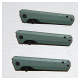 Ozark Trail Folding Knife Lot – Set of 3 Knives