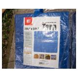HFT Blue Tarps – Set of 10 New Tarps