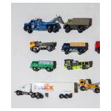 Toy Truck and Semi Collection – Assorted Matchbox & More