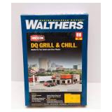 Walthers Cornerstone DQ Grill & Chill Kit – HO Scale Structure