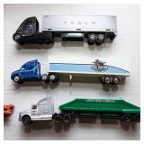 Toy Semi-Truck Collection – Assorted Matchbox & More