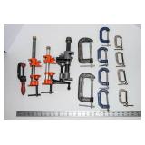 Assorted Clamps