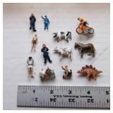 Miniature People & Animals – Large Lot