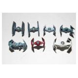 Star Wars Diecast TIE Fighters & TIE Interceptors – 2004-2006