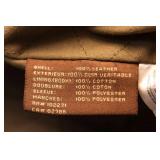 Title: Columbia Dark Brown Leather Jacket – XL