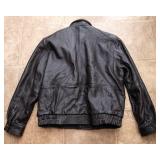 Title: Columbia Dark Brown Leather Jacket – XL