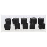 Bose Cube Speakers with Swivel Mounts – Set of 5
