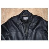 Wilsons Leather XL Jacket with Leather Gloves